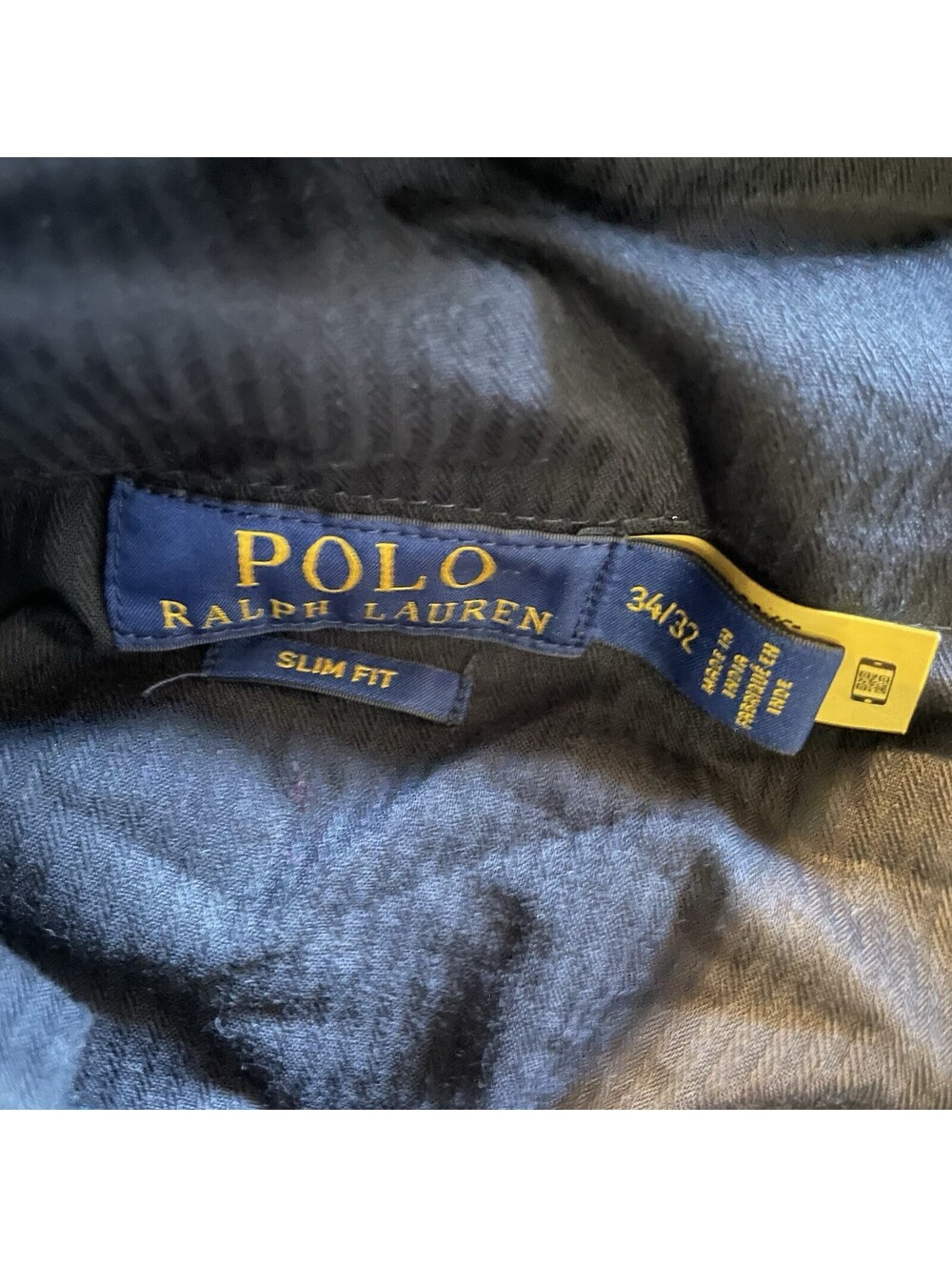 Polo Ralph Lauren Utility Surplus Cargo Classic Canvas Pants Black 34 x 32 - Picture 4 of 6